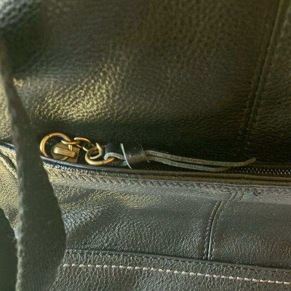 The Sak: Black Leather (buttery soft) Shoulder Bag - Picture 8 of 16